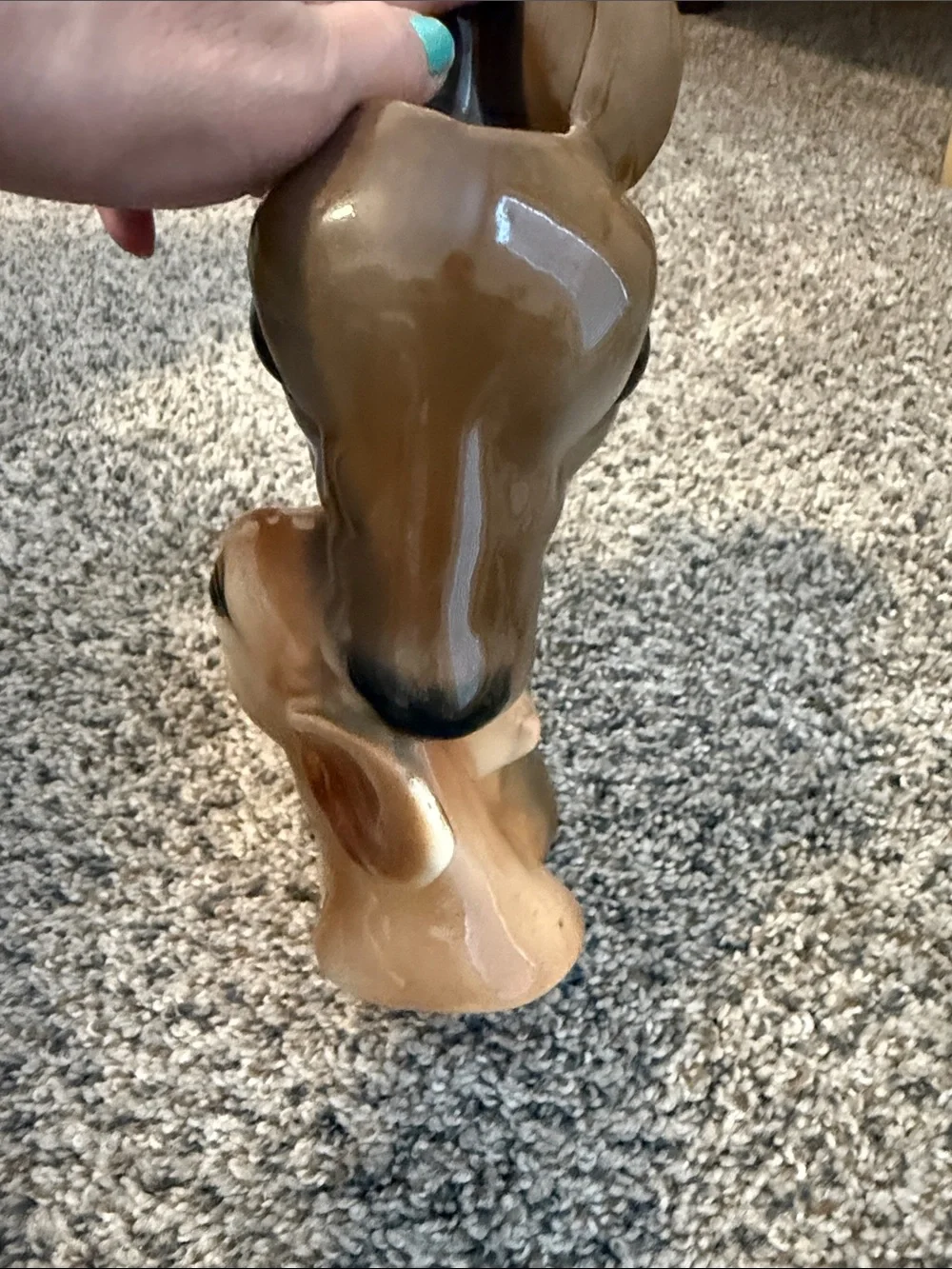 Vintage Royal Copley Fawn Deer Planter